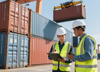 inspeção de container