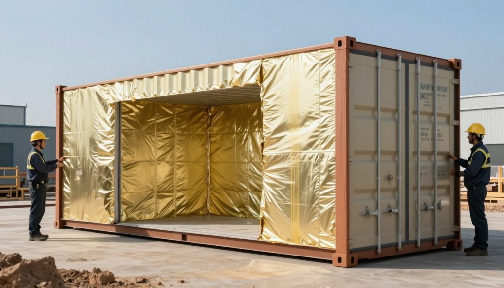 isolamento térmico em container isolamento térmico em container