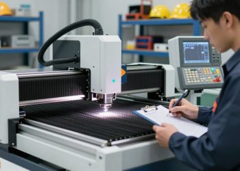 manutenção da máquina de corte a laser