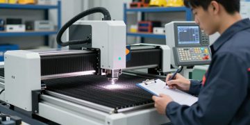 manutenção da máquina de corte a laser