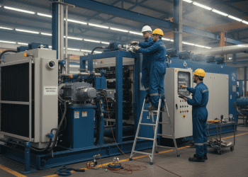 manutenção de chiller