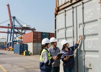 manutenção de container