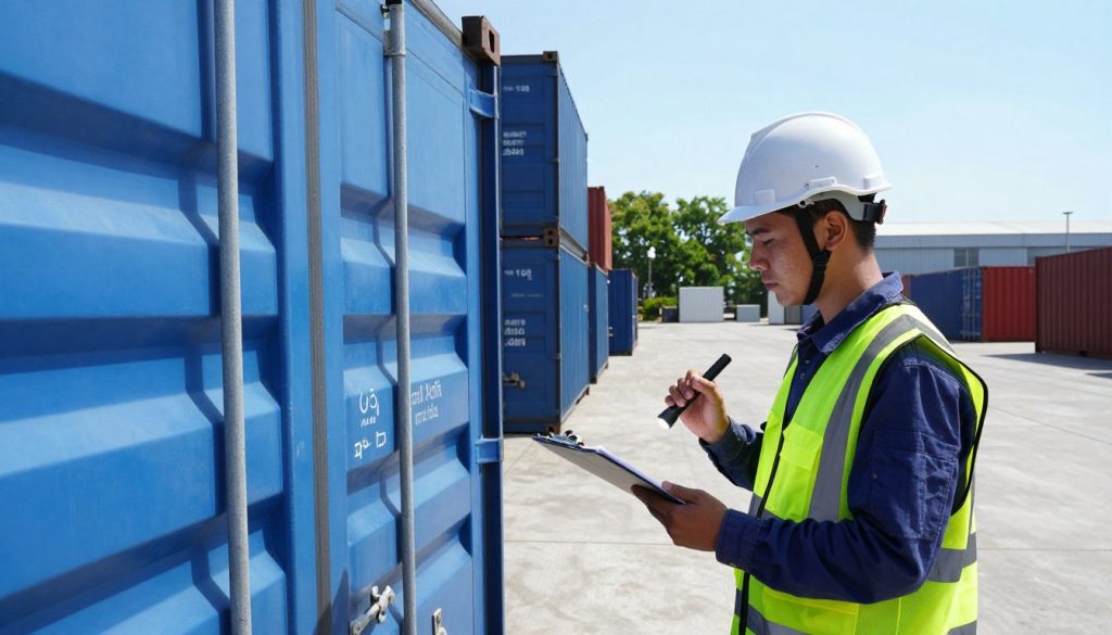 manutenção do container