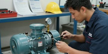 manutenção preventiva de bomba centrífuga