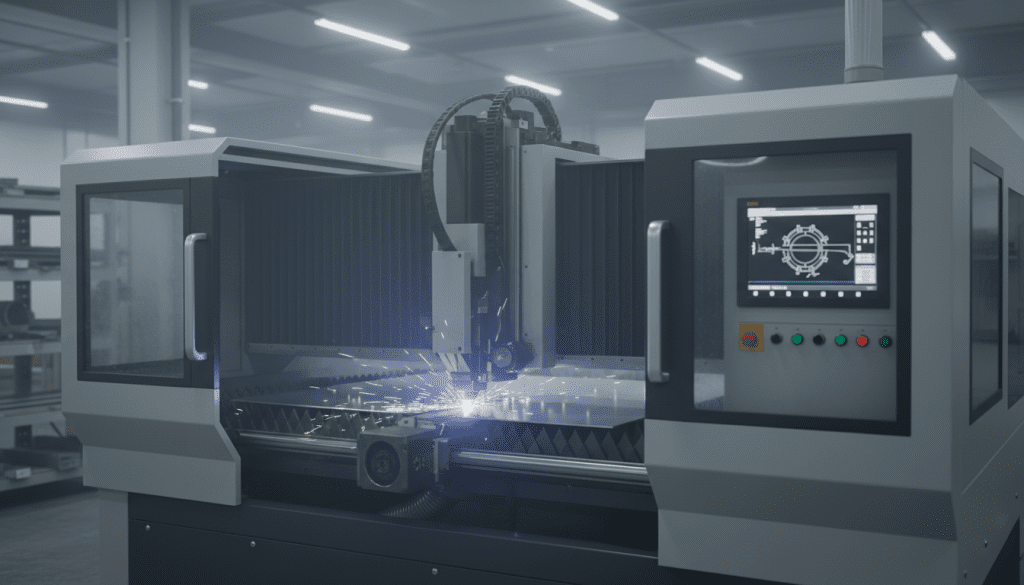 máquina de corte a laser
