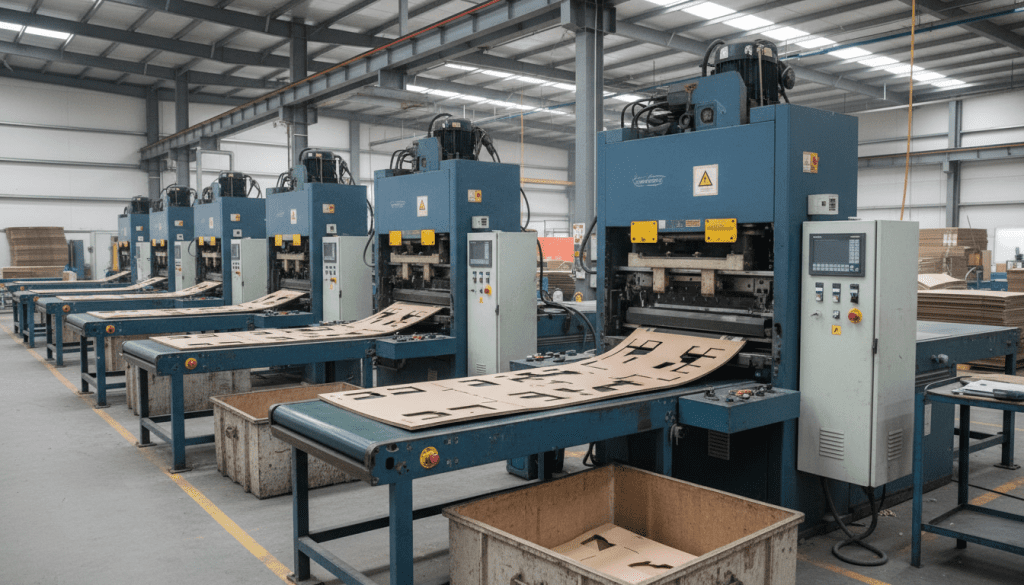 máquinas de corte e vinco industrial