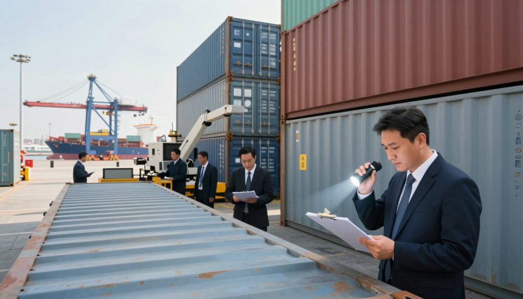 normas de inspeção de container