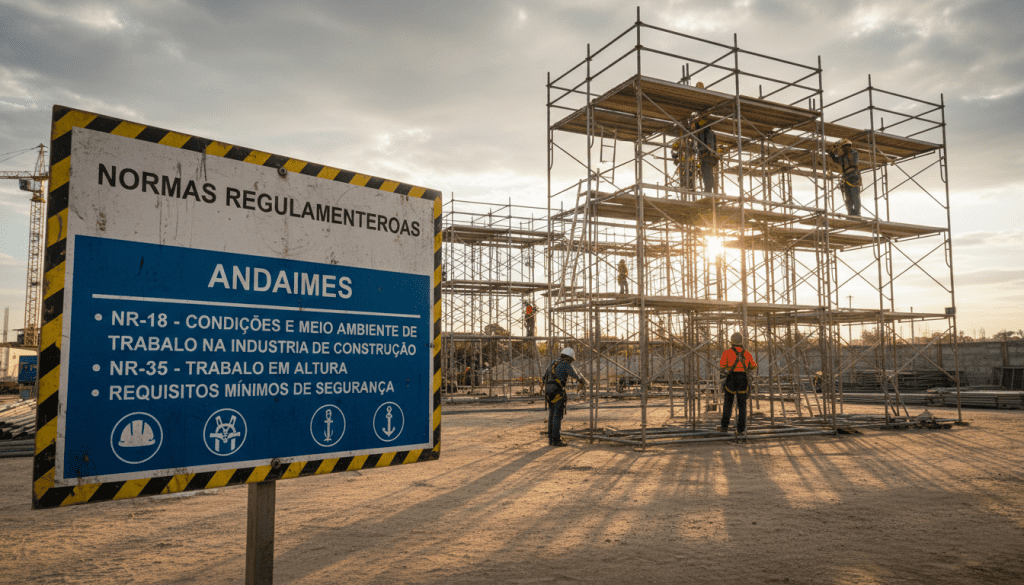 normas regulamentadoras andaimes