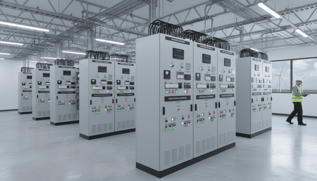 painéis elétricos na infraestrutura moderna