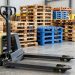 paleteira elétrica e pallets