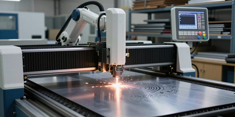 parâmetros do corte a laser