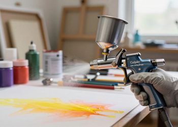 pistola de pintura a ar comprimido funcionamento