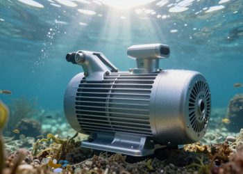 posição de instalação da bomba submersa para água