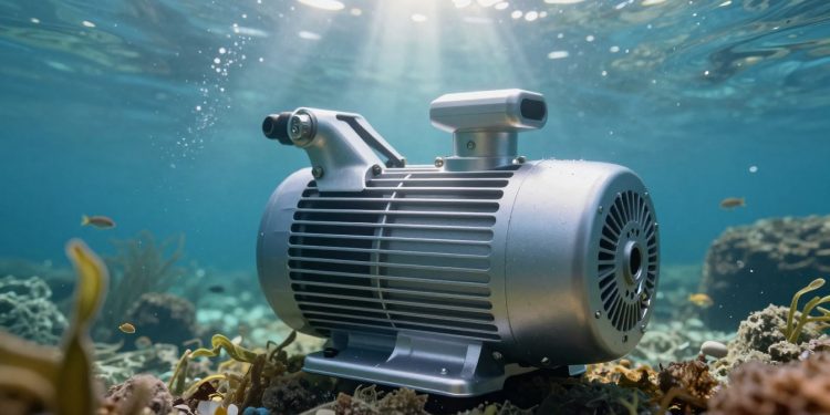 posição de instalação da bomba submersa para água