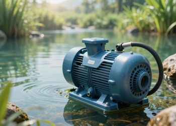 potência da bomba submersa