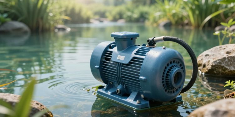 potência da bomba submersa