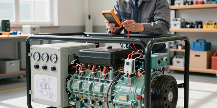 potência do gerador de energia