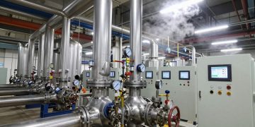 pressão de trabalho da caldeira