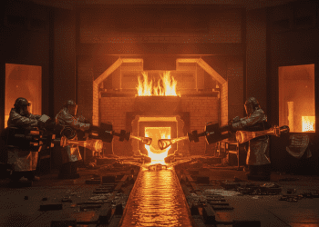 processos térmicos no forno para vidro