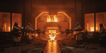 processos térmicos no forno para vidro
