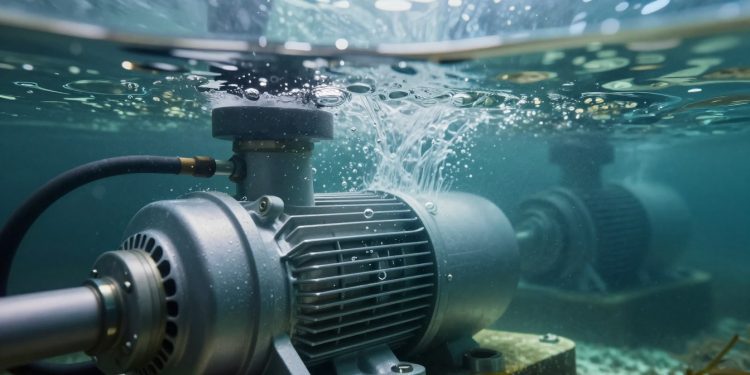 resfriamento da bomba submersa