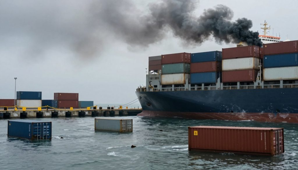 riscos ambientais no transporte de containers