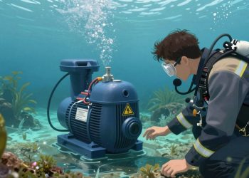 riscos no uso de bomba submersa
