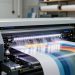secagem da tinta na plotter