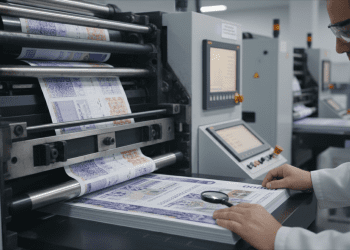 segurança na impressora offset