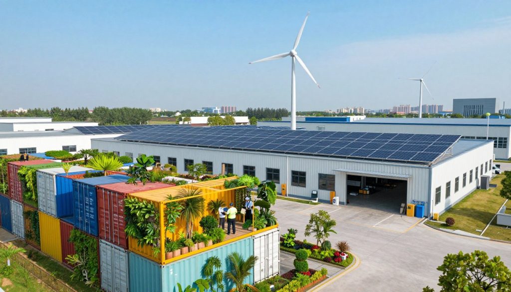 sustentabilidade na indústria com container sustentabilidade na indústria com container