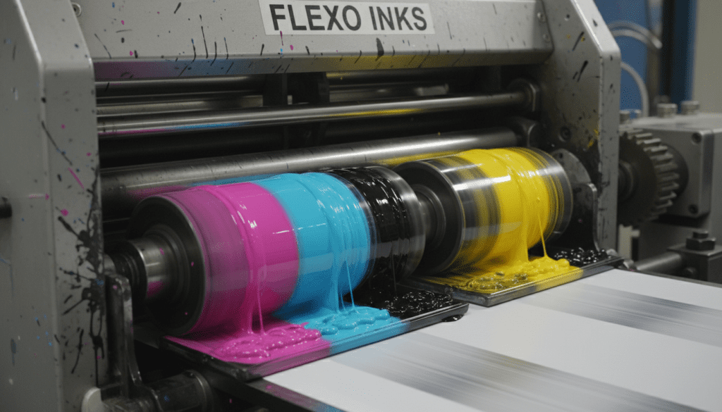tintas na impressão flexográfica