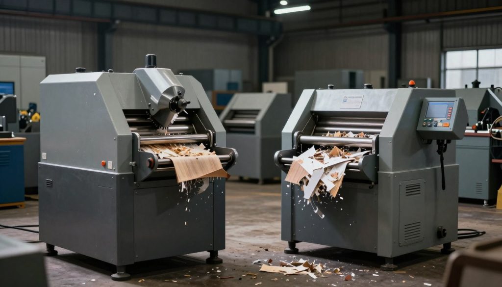 tipos de shredders industriais