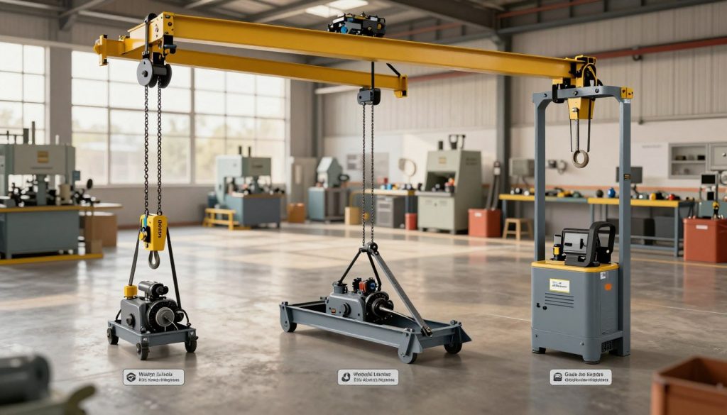 tipos de talhas industriais