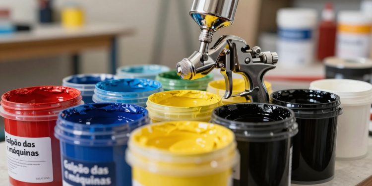 tipos de tinta para pistola de pintura