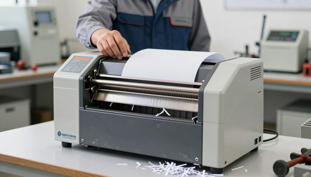 trituradora de papel usada