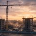 uso do guindaste em obras