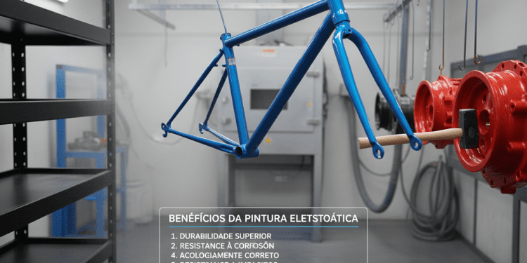 vantagens da pintura eletrostática