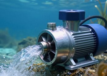 vazão da bomba submersa