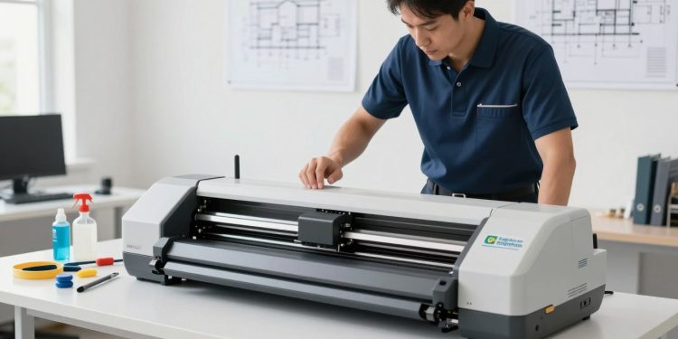 vida útil da plotter