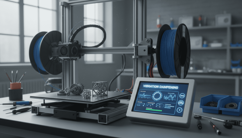 Ajustes de software para minimizar vibração em impressora 3D Ajustes de software para minimizar vibração em impressora 3D