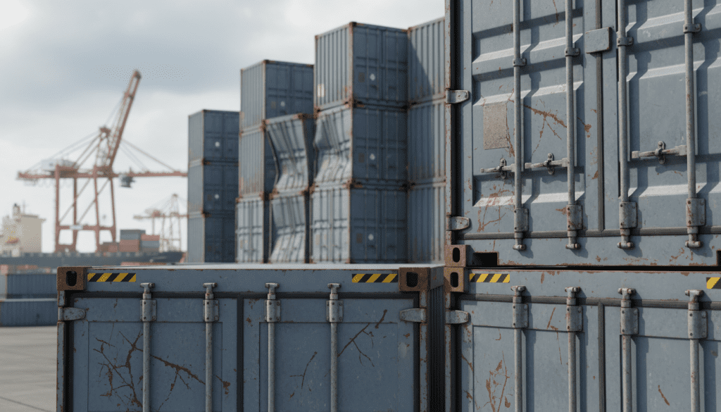 Causas da fadiga do material em containers