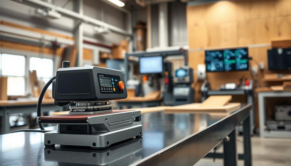 Lixadeira de cinta com tecnologia avançada