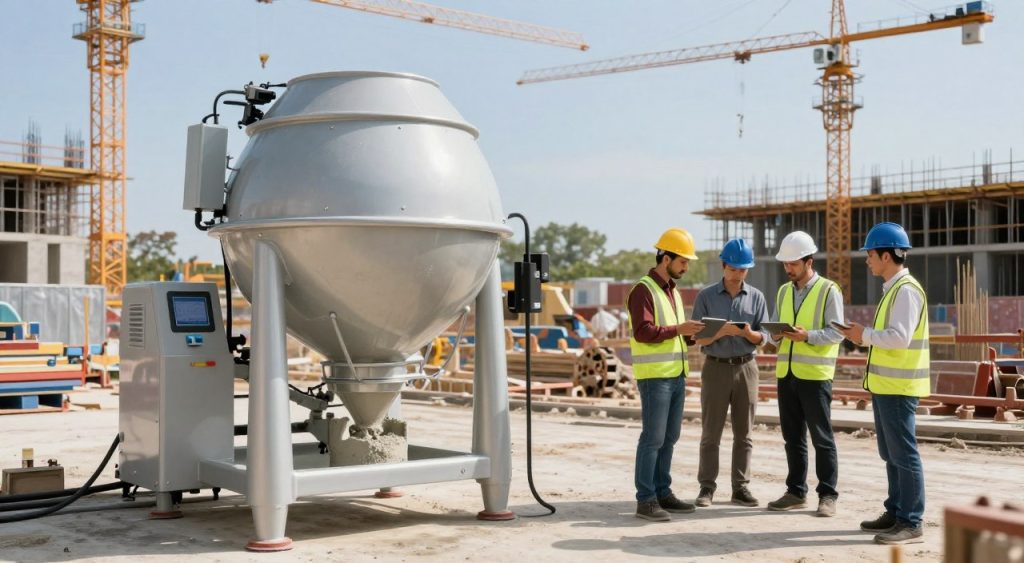 Tecnologia em betoneiras