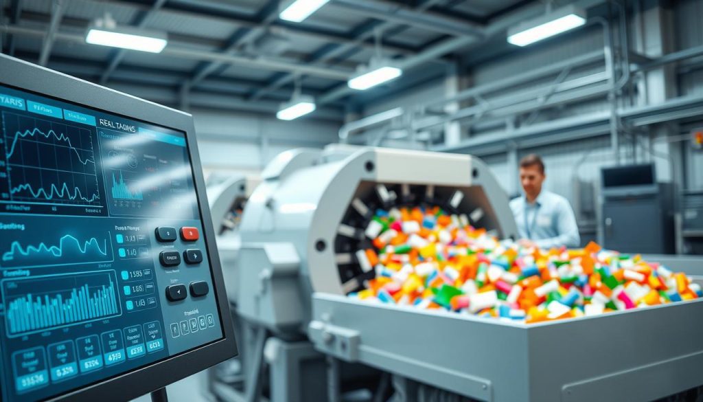 Tecnologias para controle preciso da alimentação em trituradores de plástico