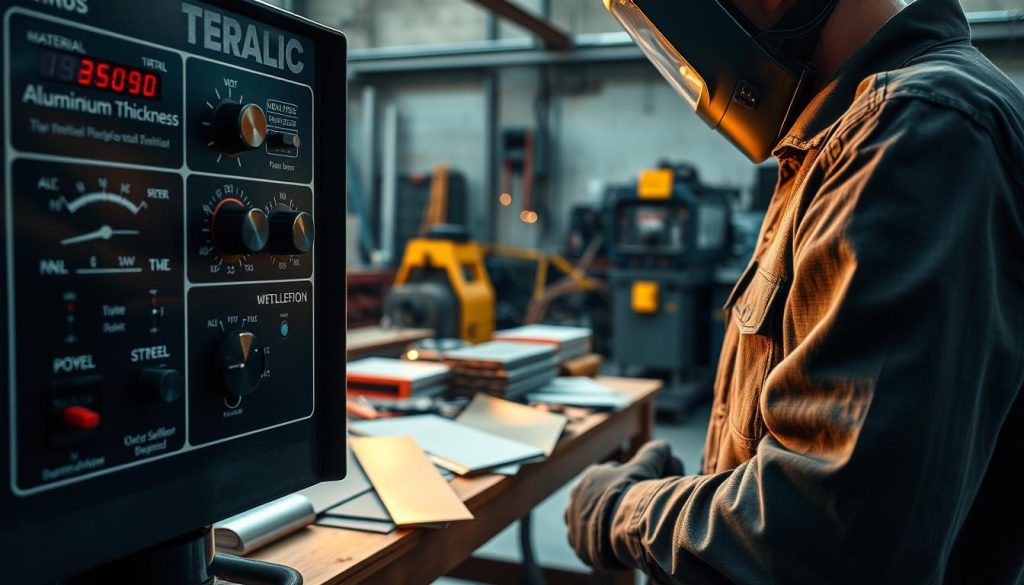adaptação das regulagens para diferentes materiais adaptação das regulagens para diferentes materiais