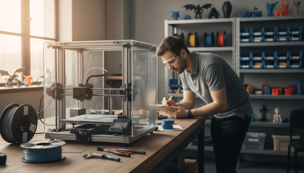 avaliação de impressora 3D usada avaliação de impressora 3D usada
