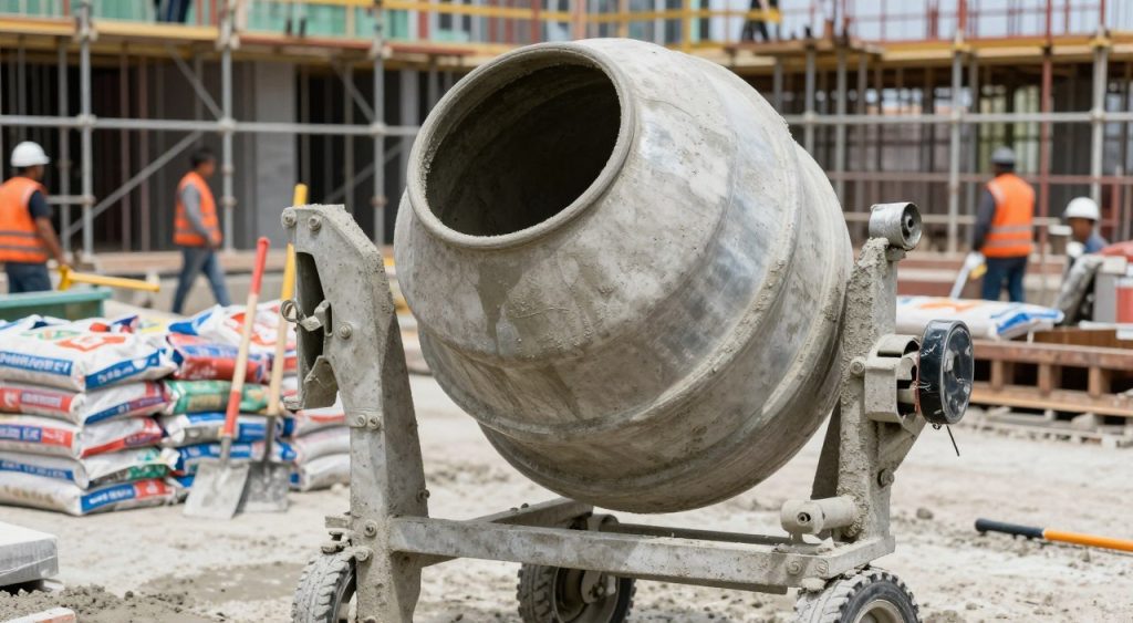 betoneira de concreto