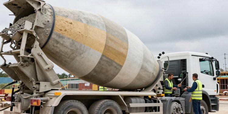 betoneira e segregação de materiais
