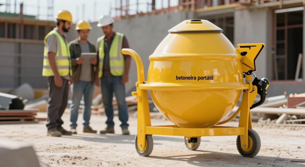 betoneira portátil