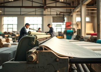 calandra usada em produção leve